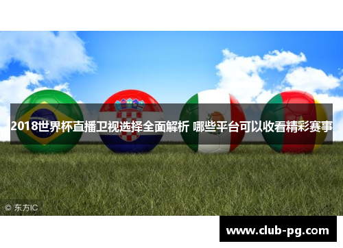 2018世界杯直播卫视选择全面解析 哪些平台可以收看精彩赛事